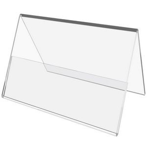 Single Sided Table Tent Styrene (5"x3.5")