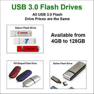 USB Flash Drive 3.0 - 64 GB Memory