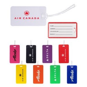 Union Printed - Slip In Pocket Luggage Tags with 1-Color Logo