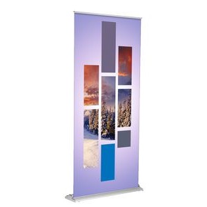 Full Color Digitally Printed-SD Retractable Banner with Stand 36" x 92"