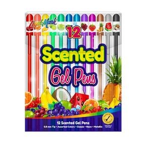Scented Gel Pens - 12 Pack, Assorted (Case of 48)
