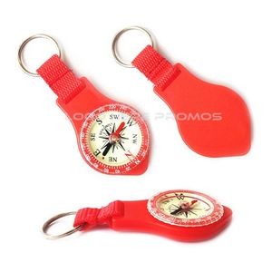 Pocket Compass Keychain
