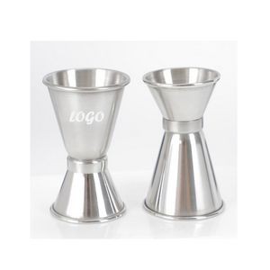 Stainless Steel Measure Cup Double Jigger - 15ml & 30ml