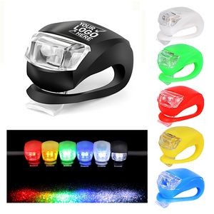 Durable and Bright Silicone LED Bicycle Safety Light