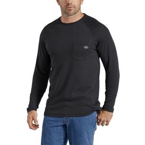 Williamson-Dickie Mfg Co Men's Tall Temp-iQ Performance Cooling Long Sleeve Pocket T-Shirt
