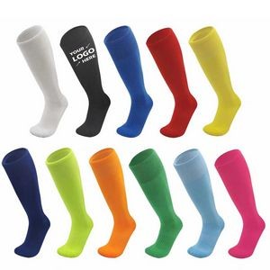 Solid color Sportswear Soccer Socks