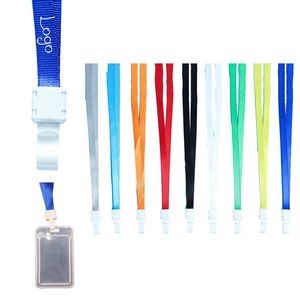 Lanyard With Optional Clear Card Cover