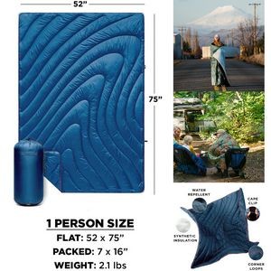 Printed Outdoor Camping Blanket for Traveling