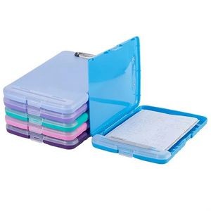 Clipboard Organizer with A4 File Folder and Pen Holder Storage