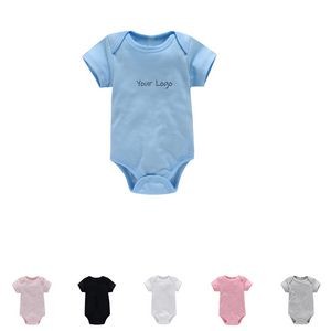 Comfortable Baby Short Sleeve Bodysuits for Infants