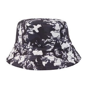 #3 Camo Pattern Basin Cap Bucket Hat