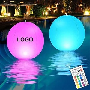LED Light Up Floating Inflatable Beach Ball