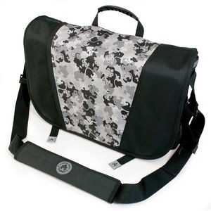 Sumo Messenger Bag - Black/Silver