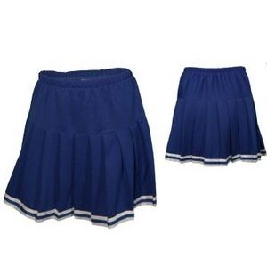 Women's 14 Oz. Double Knit Pleated Skirt w/Trim