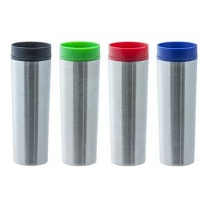 MATTE Monterey: 16 oz. Tumbler with Polypropylene Inner Wall and Steel Outer Wall