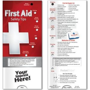 Pocket Slider - First Aid: Safety Tips