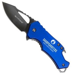 Blue Fuse Pocket Knife & Bottle Opener