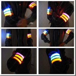 LED Reflective Running Armband
