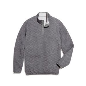 Men's Reversible Quilted Corbet Pullover