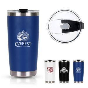 Authentic 20 Oz Vacuum Insulated Stainless Steel Tumbler With Lid