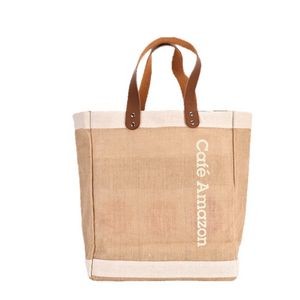 Reusable Natural Burlap Bags for Gifts Shopping Bag