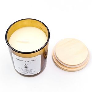 Scented Soy Wax Candle with Cover