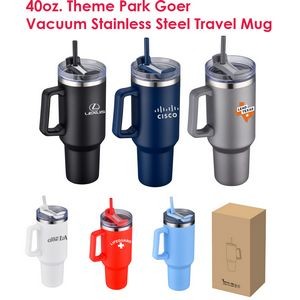 40 Oz. Jumbo Stainless Steel Vacuum Travel Mug