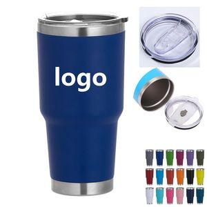 30oz Stainless Steel Vacuum Insulated Tumbler With Lid