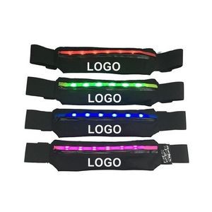 Outdoor Reflective Safety Running LED Bag