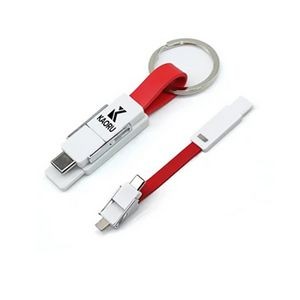 3 In 1 USB Cord Keychain
