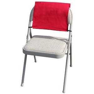 Draped Non-Woven Disposable Chair Back Advertising Cover (15"x24") (blank)