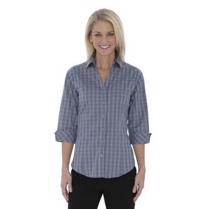 Coal Harbour® Tattersall Check Woven Ladies' Shirt