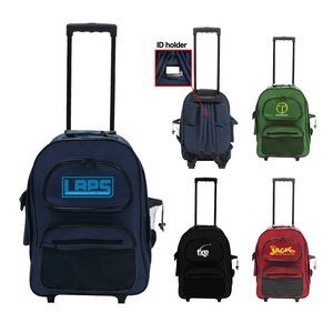 Rolling Backpack School Bag
