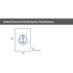 United Church of Christ Garden Flags 18x12 inch