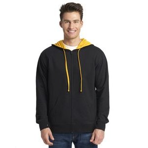 NEXT LEVEL APPAREL Adult Laguna French Terry Full-Zip Hooded Sweatshirt