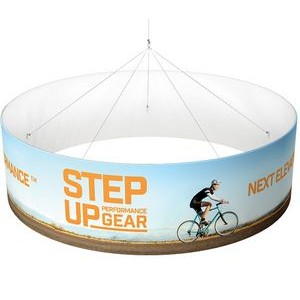 6' Round Hanging Structure Display w/ Graphic