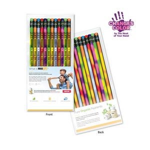 Create-A-Pack Mood Pencil w/Colored Eraser (Set of 12)