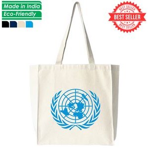 Canvas Conference Tote Bag - Natural