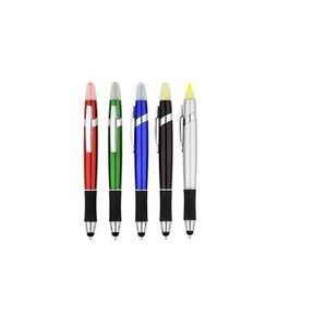 3-in-1 Stylus Ballpoint Pen/Highlighter