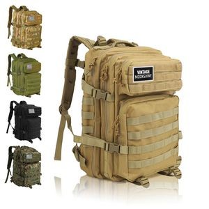 Large Water Resistant Tactical Assault Backpack