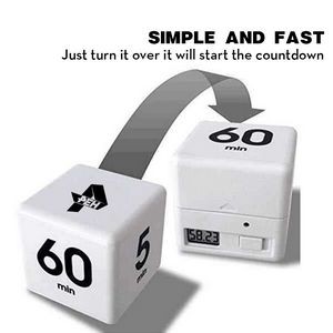 Flip Cube Timer Productivity And Time Management Tool