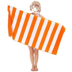 Multi Strips Velour Beach Towels