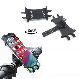 Rotation Silicone Bicycle Phone Holder