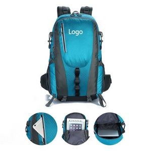 Large Capacity Waterproof Rip-Stop Hiking Backpack