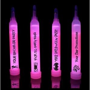 Imprinted USA Made 6" Pink Glow Light Sticks
