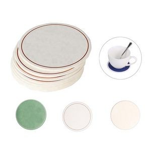 Round Absorbent Paper Coasters