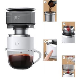Compact Mini Coffee Maker for On-the-Go Brewing Bliss