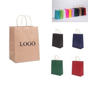 Kraft Paper Shopping Bags (Custom)