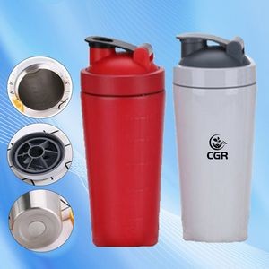 Double-Walled Sports Tumbler with Shaker (18 Oz./26 Oz.)