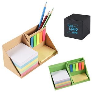 Desk Organizer with Sticky Notes